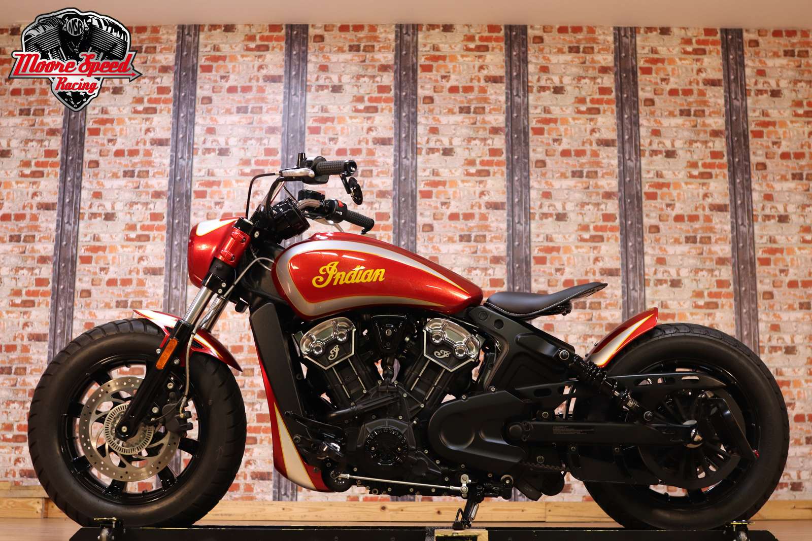 Custom parts for indian best sale scout bobber